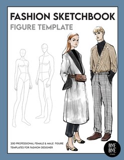 Front cover_Female & Male Fashion Sketchbook Figure Template