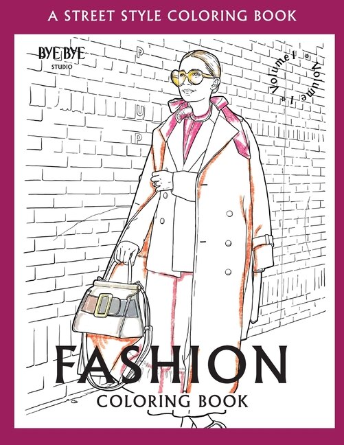 Front cover_FASHION COLORING BOOK - Vol.1