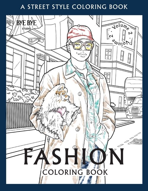 Front cover_FASHION COLORING BOOK - Vol.2