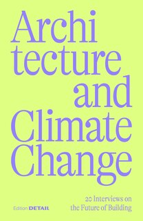 Couverture_Architecture and Climate Change