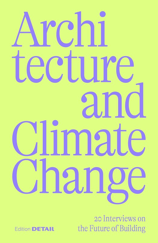 Couverture_Architecture and Climate Change