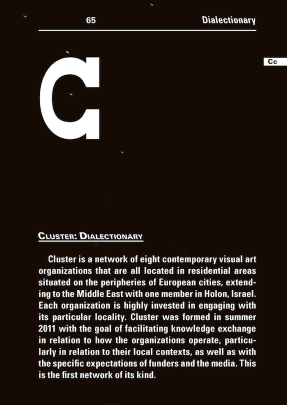Cluster: Dialectionary