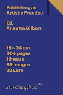 Couverture_Publishing As Artistic Practice