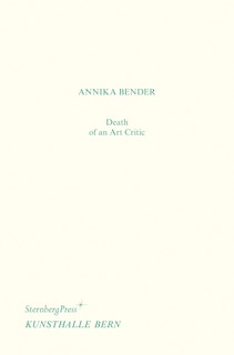 Front cover_Death Of An Art Critic / Tod Einer Kritikerin