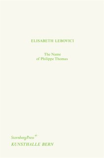 The Name Of Philippe Thomas / Philippe Thomas' Name