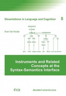 Couverture_Instruments and Related Concepts at the Syntax-Semantics Interface