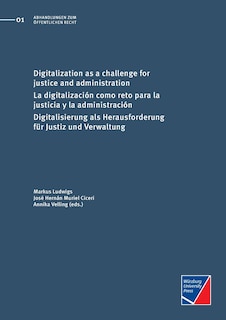 Front cover_Digitalization as a challenge for justice and administration