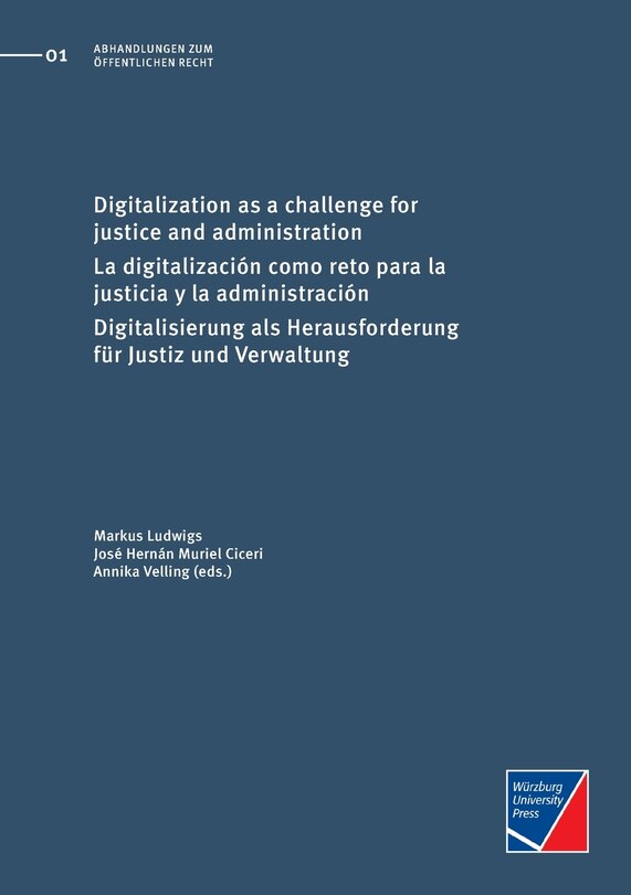Front cover_Digitalization as a challenge for justice and administration