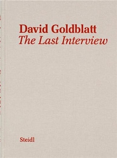 Front cover_David Goldblatt: The Last Interview