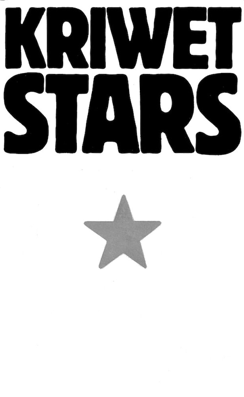 Front cover_Ferdinand Kriwet: Stars