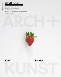 Front cover_ARCH+KUNST: Karin Sander