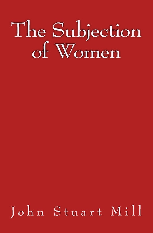 Couverture_The Subjection of Women