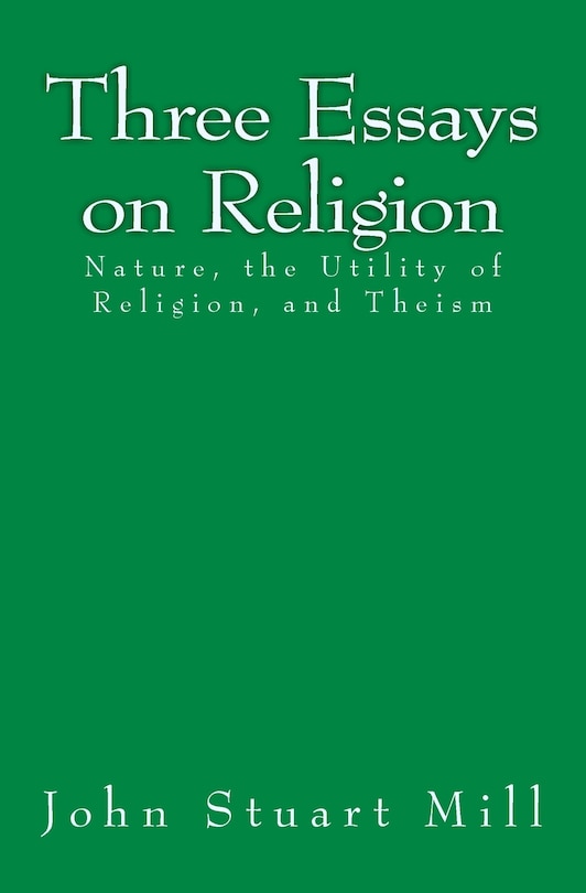 Front cover_Three Essays on Religion