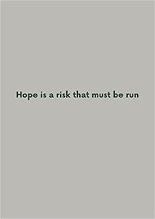 Couverture_Robert Adams– Hope is a risk that must be run