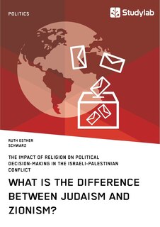 Couverture_What is the difference between Judaism and Zionism? The impact of religion on political decision-making in the Israeli-Palestinian conflict