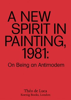 Front cover_A New Spirit In Painting, 1981