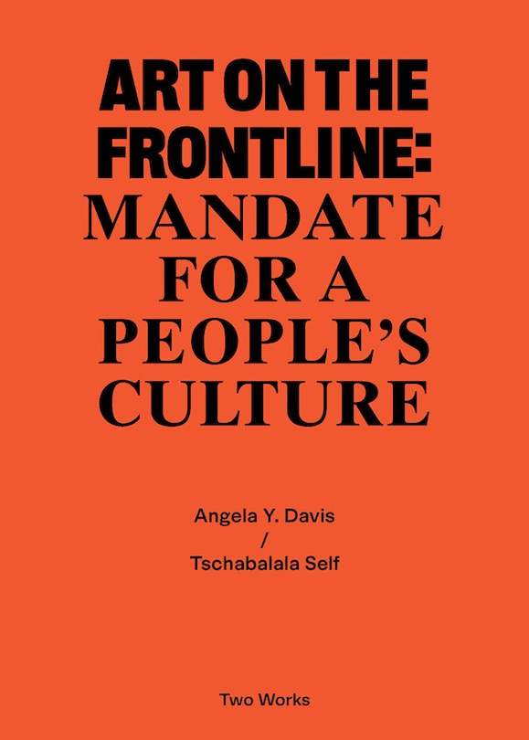 Front cover_Art on the Frontline: Mandate for a People�s Culture