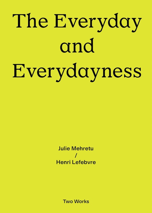 Front cover_The Everyday And Everydayness