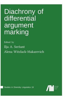 Couverture_Diachrony of differential argument marking