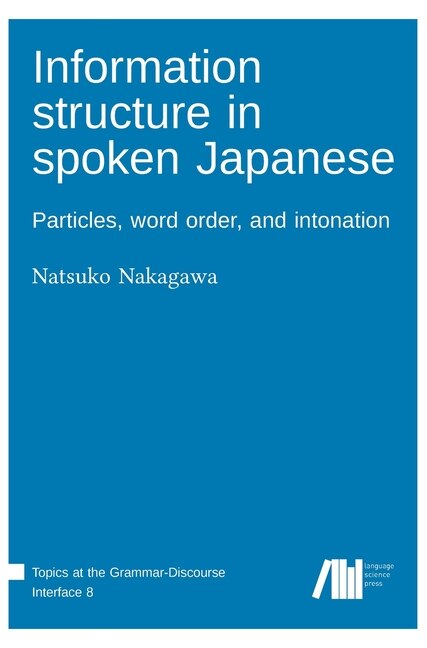 Front cover_Information structure in spoken Japanese