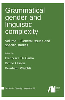 Couverture_Grammatical gender and linguistic complexity I