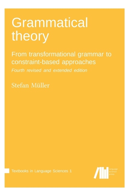 Front cover_Grammatical theory