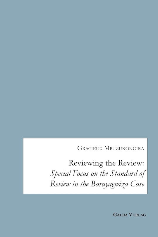 Front cover_Reviewing the Review