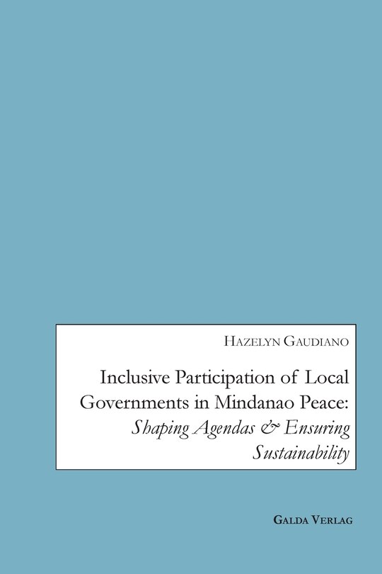 Couverture_Inclusive Participation of Local Governments in Mindanao Peace