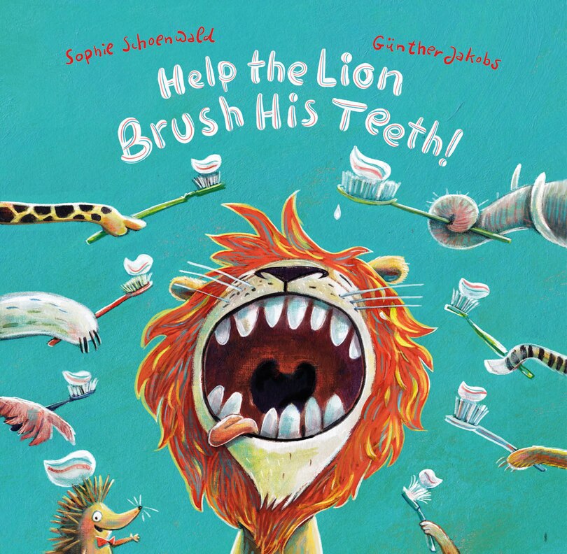 Front cover_Help the Lion Brush His Teeth