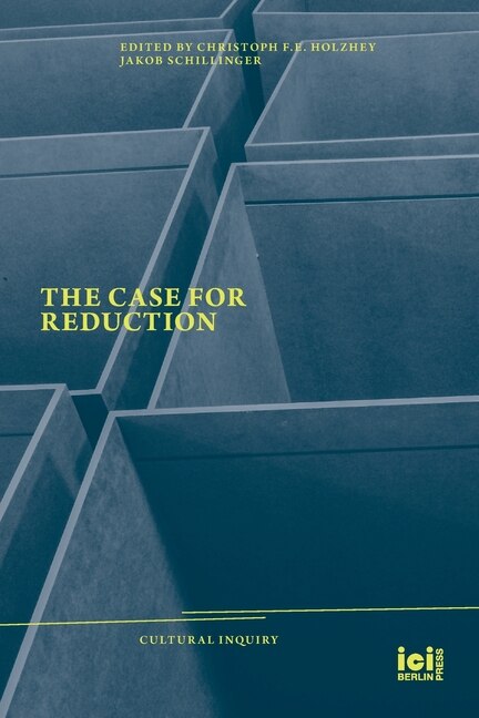 Front cover_The Case for Reduction