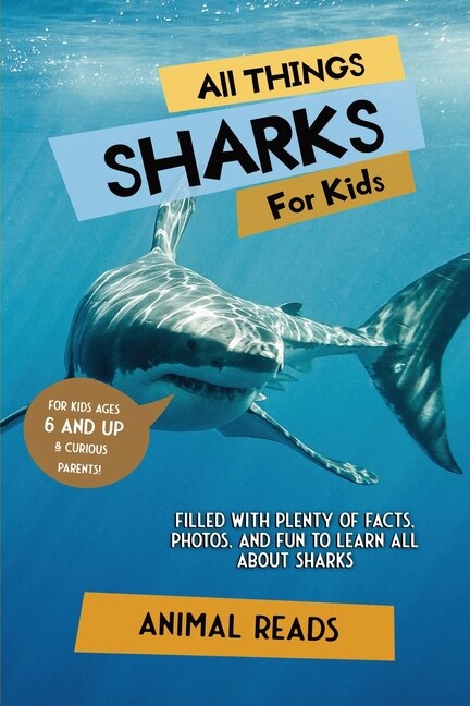 Front cover_All Things Sharks For Kids
