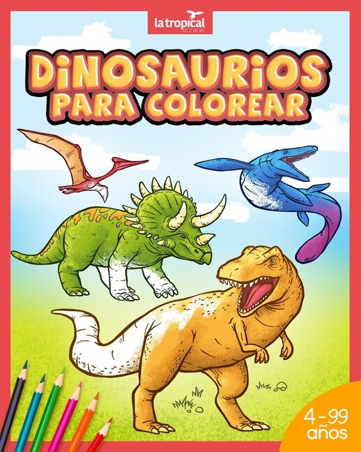 Couverture_Dinosaurios para colorear