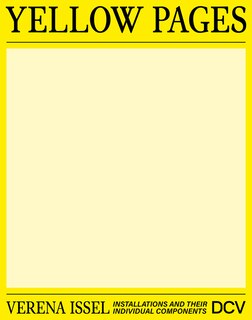 Front cover_Verena Issel – Yellow Pages