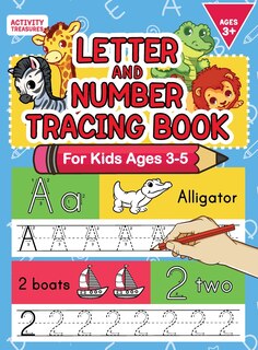Couverture_Letter And Number Tracing Book For Kids Ages 3-5
