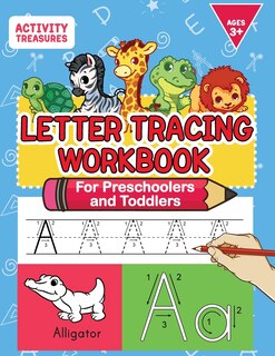 Front cover_Letter Tracing Workbook For Preschoolers And Toddlers