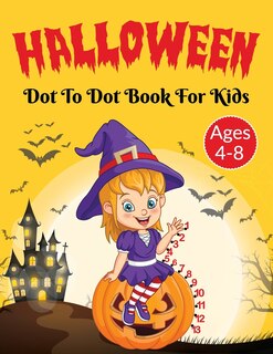 Couverture_Halloween Dot to Dot Activity Book for Kids 4-8 Years Old