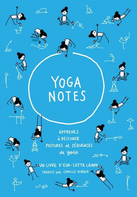 Couverture_Yoganotes - Dessinez les postures de yoga