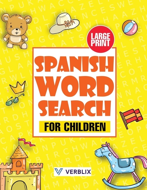 Front cover_Spanish Word Search For Children