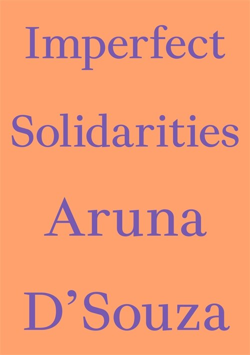 Front cover_Imperfect Solidarities