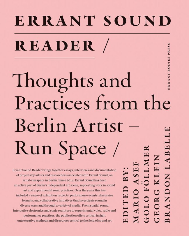Front cover_Errant Sound Reader