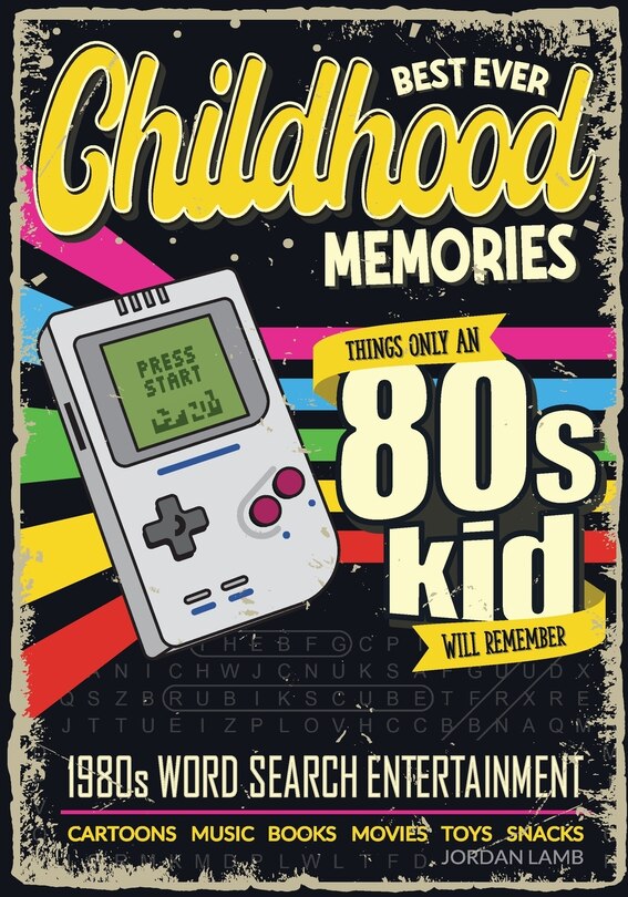 Front cover_Best Ever Childhood Memories 1980s Word Search Entertainment