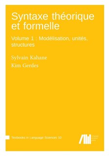 Couverture_Syntaxe théorique et formelle, Volume 1