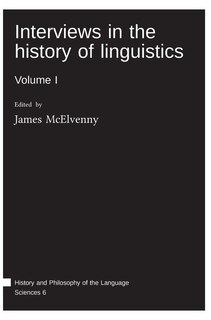 Front cover_Interviews in the history of linguistics