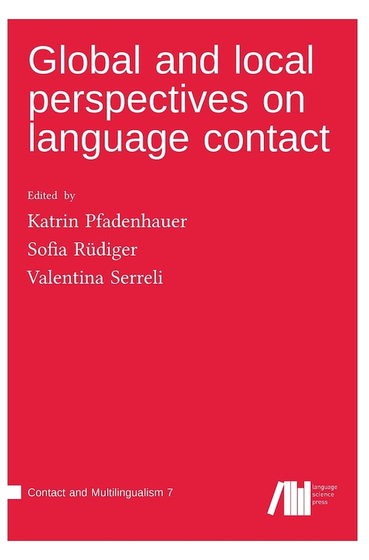 Front cover_Global and local perspectives on language contact