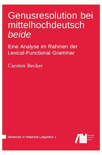 Front cover_Genusresolution bei mittelhochdeutsch beide
