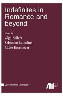 Front cover_Indefinites in Romance and beyond