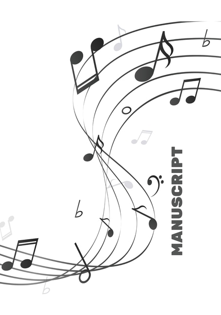 Front cover_Manuscript - Music Notebook