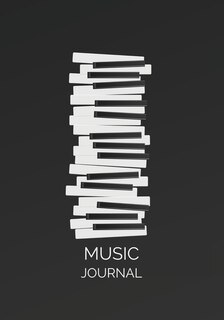 Music Journal: Manuscript Paper Music Notebook Blank Sheet Music Composition Manuscript Staff Notebook