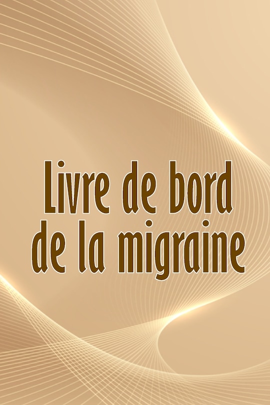 Front cover_Livre de bord de la migraine
