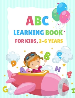 Front cover_ABC Learning Book For Kids 2-6 Years